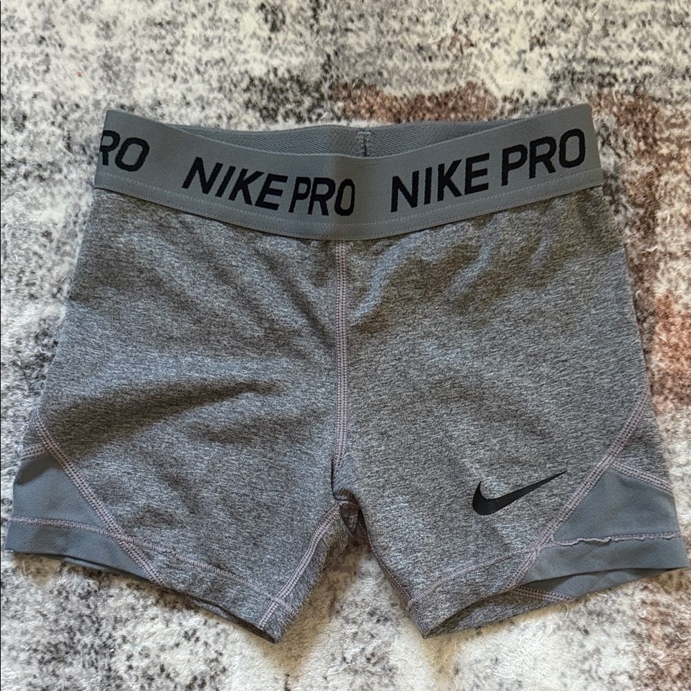 Nike Pro Women's Athletic Gray Shorts